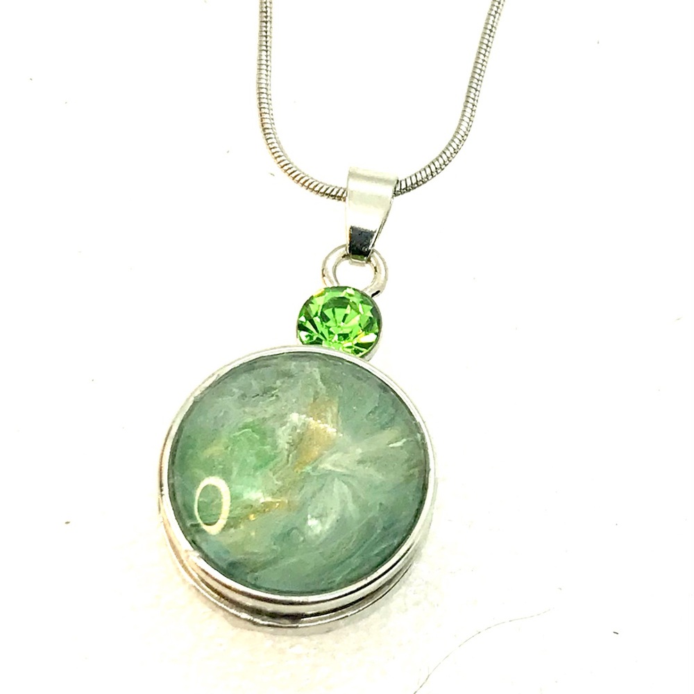 Necklace 20mm Snap Jewelry Stainless Steel SN20